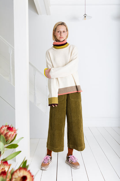 Bailey Jumper - Winter White Multi