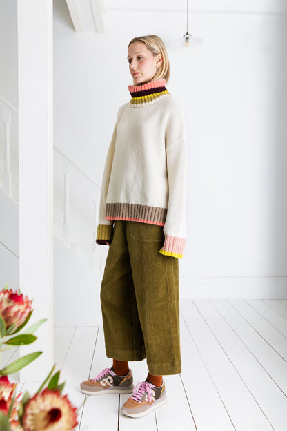 Bailey Jumper - Winter White Multi