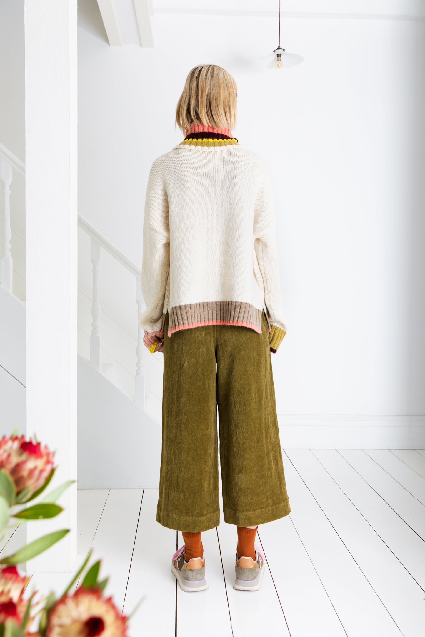 Bailey Jumper - Winter White Multi