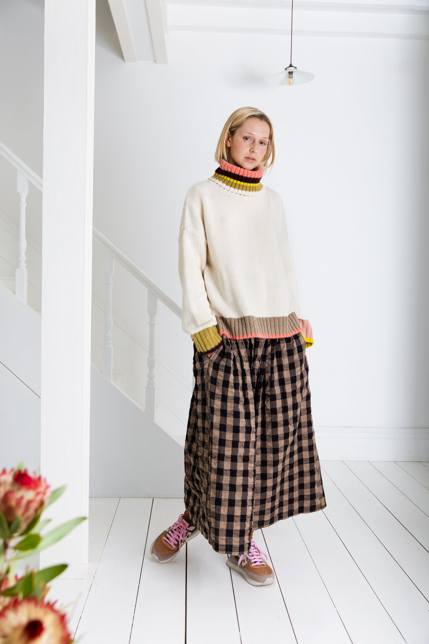 Bailey Jumper - Winter White Multi