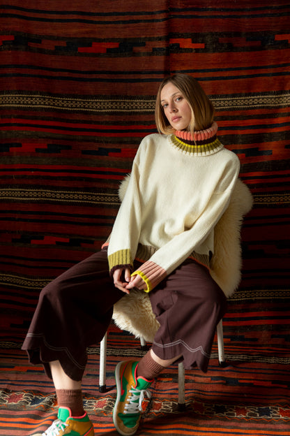Bailey Jumper - Winter White Multi