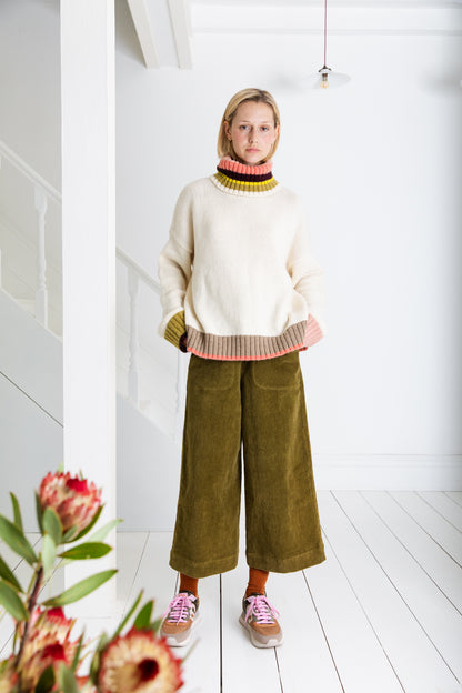 Bailey Jumper - Winter White Multi