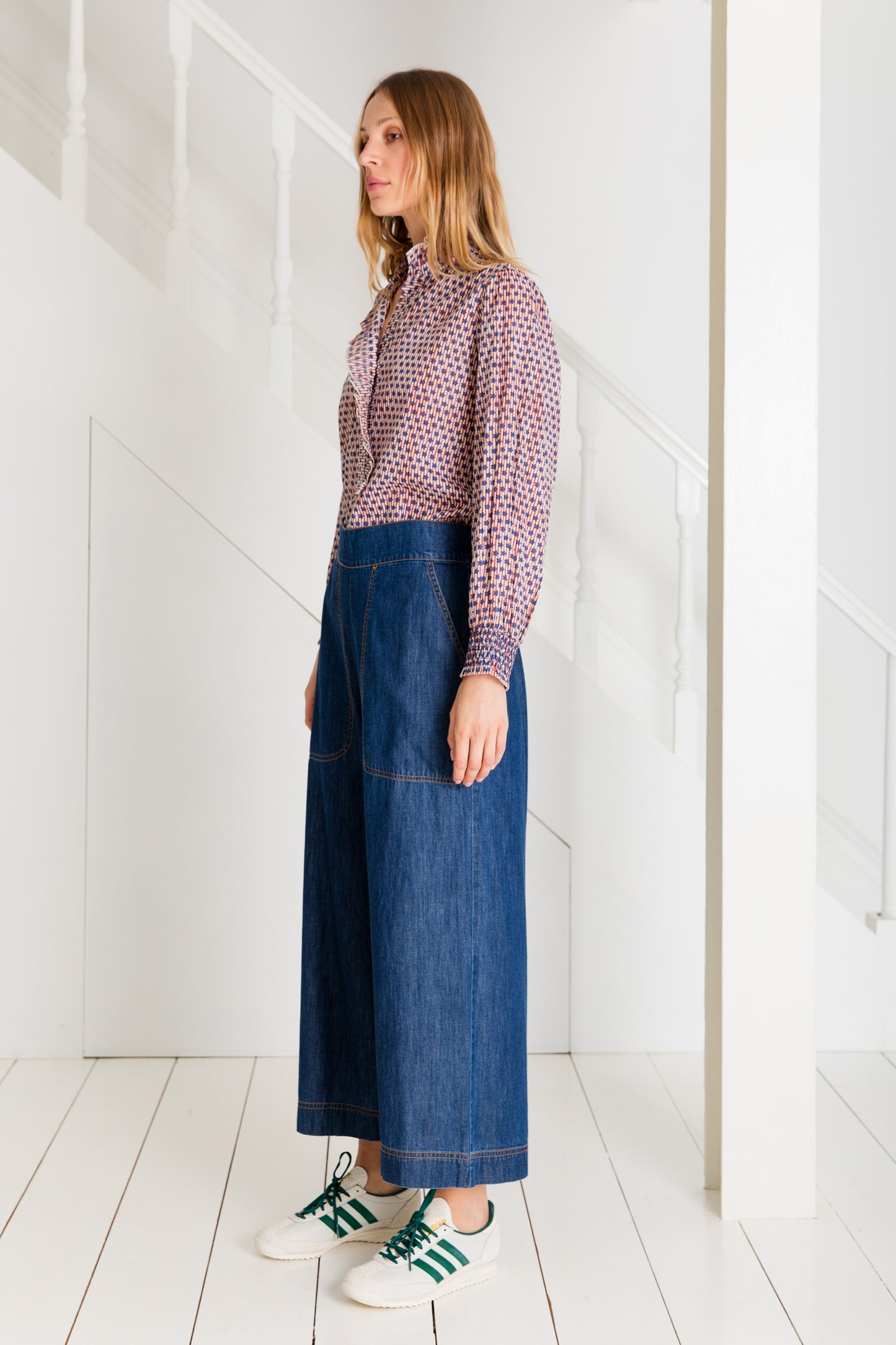 Bijou Trouser - Dark Denim Wash (WS)