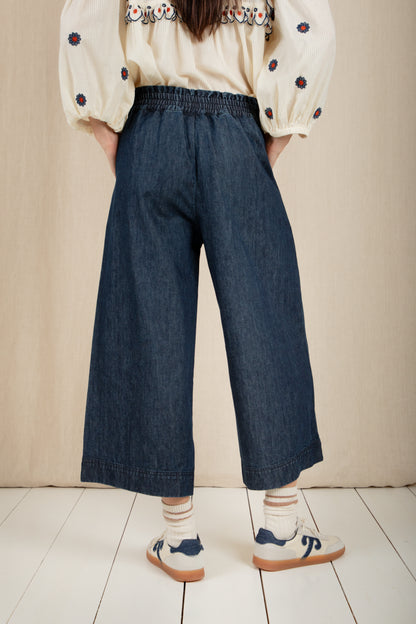 Bijou Trouser - Dark Wash Denim