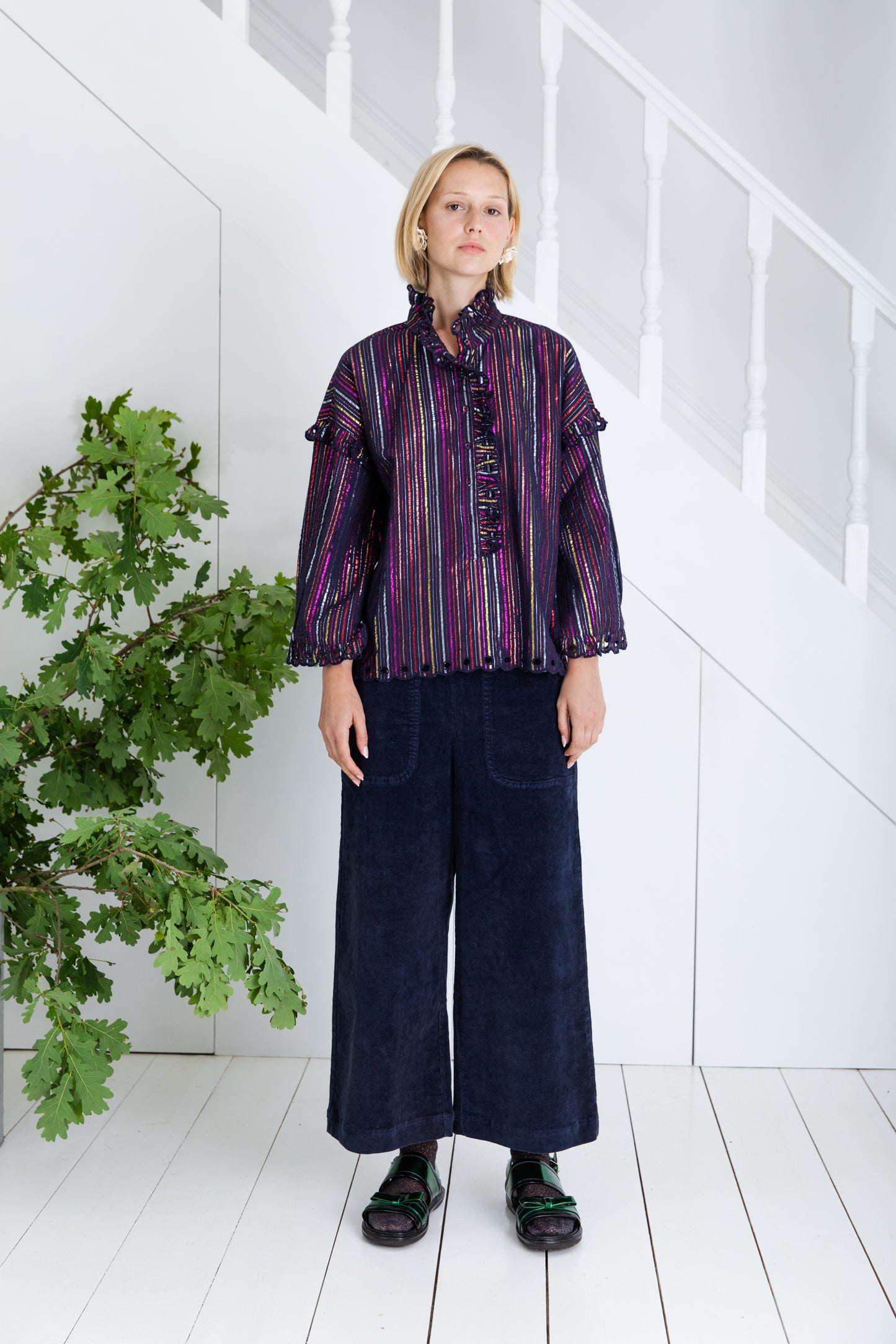 Billie Shirt - Midnight Multi