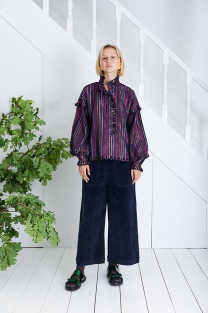 Billie Shirt - Midnight Multi