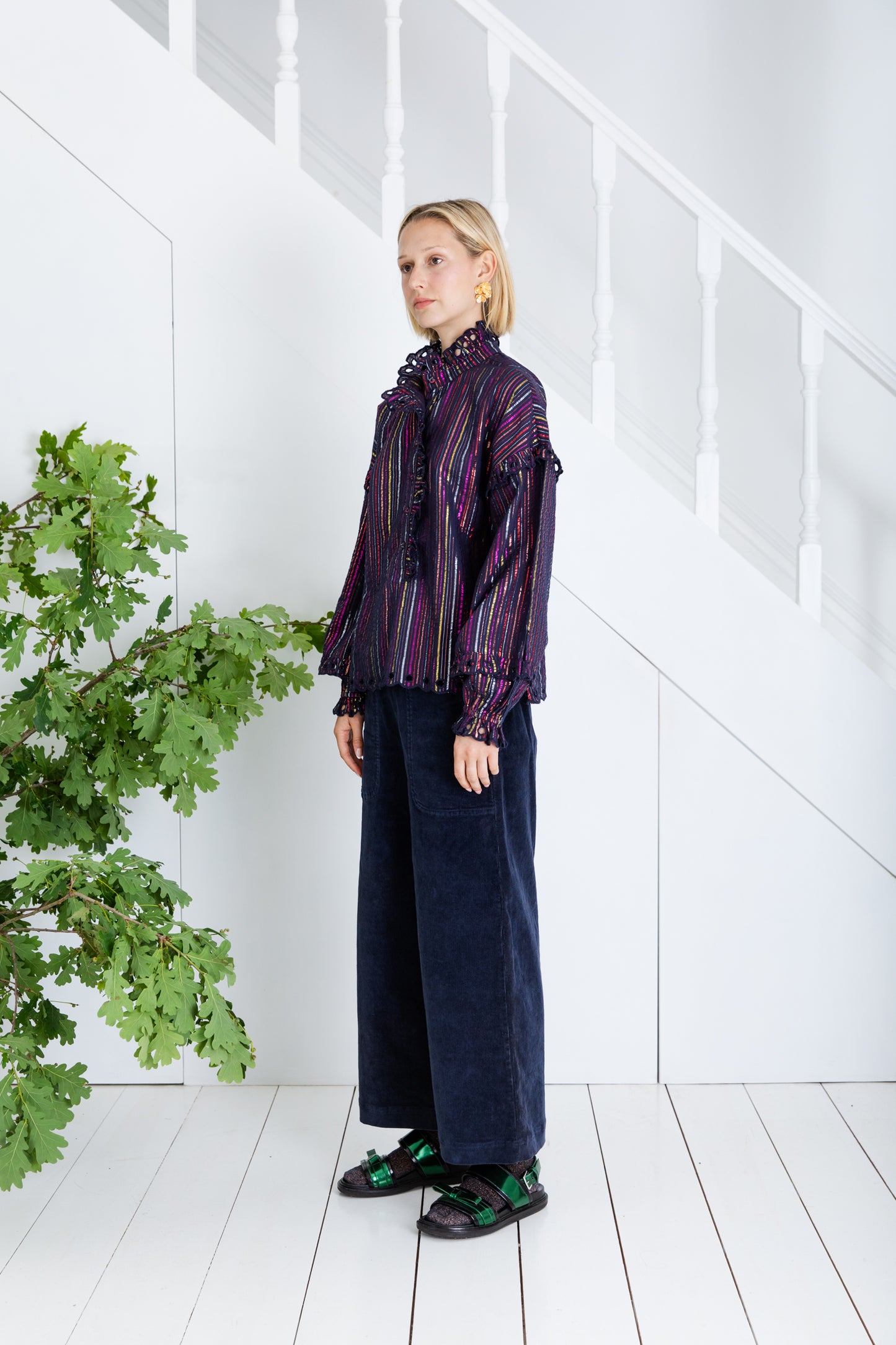 Billie Shirt - Midnight Multi