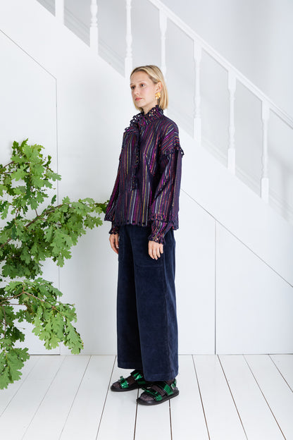 Billie Shirt - Midnight Multi