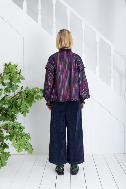 Billie Shirt - Midnight Multi