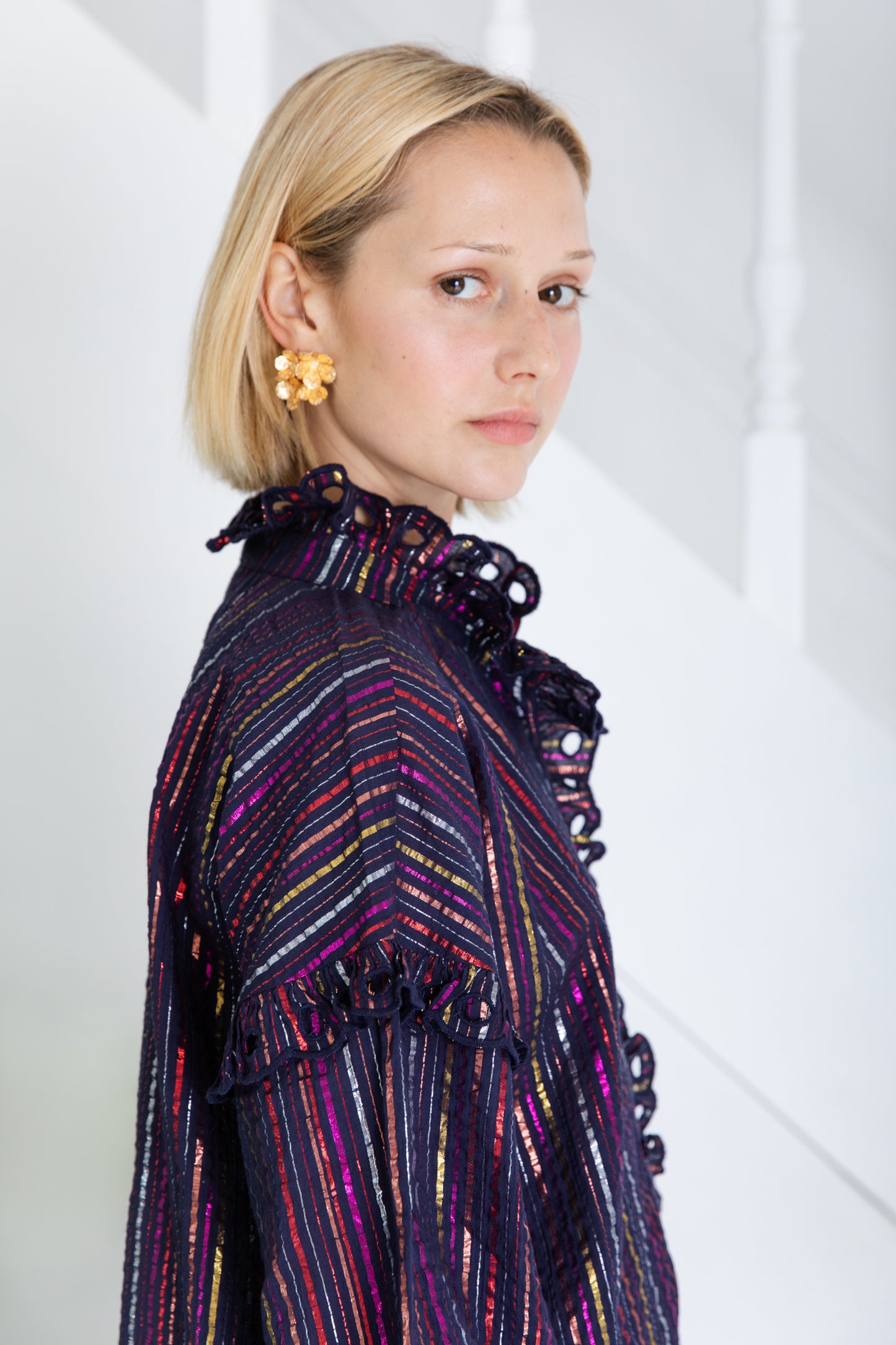 Billie Shirt - Midnight Multi