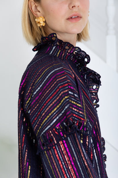 Billie Shirt - Midnight Multi