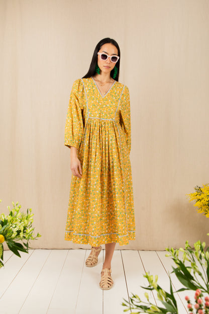 Birdie Dress - Honey