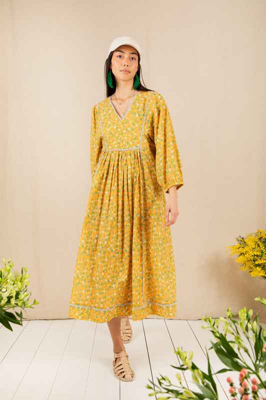 Birdie Dress - Honey