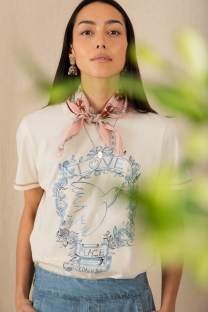 Boyfriend Tee - Ecru