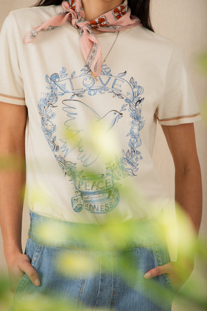 Boyfriend Tee - Ecru