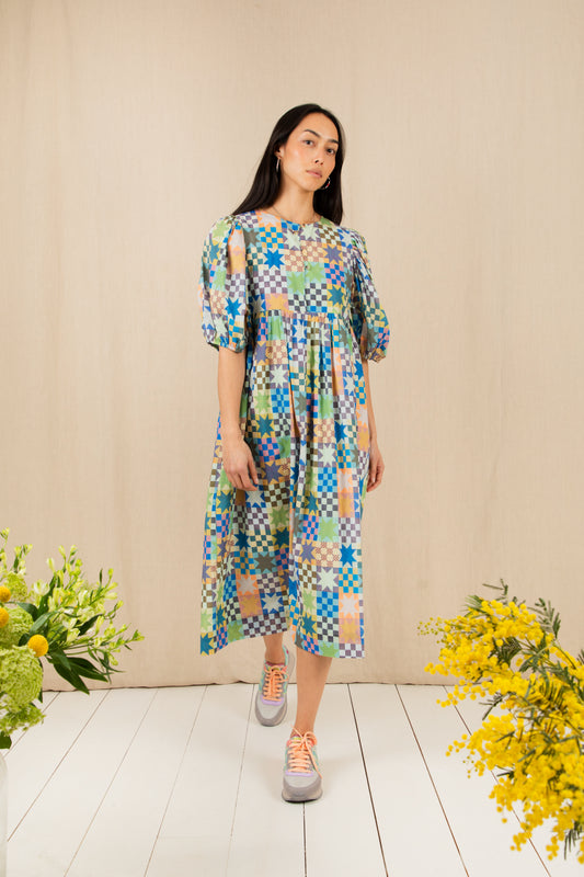 Briony Dress  - Multi