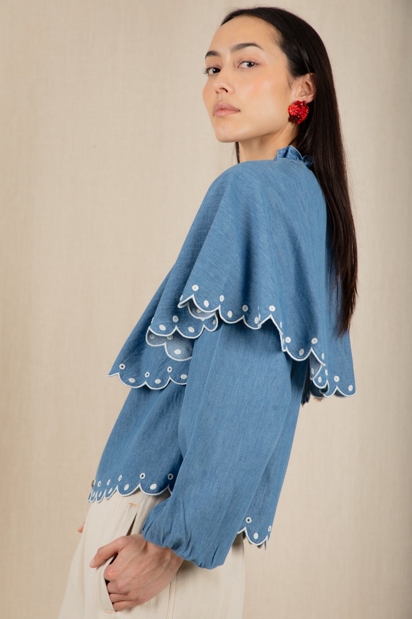 Cape Shirt - Chambray