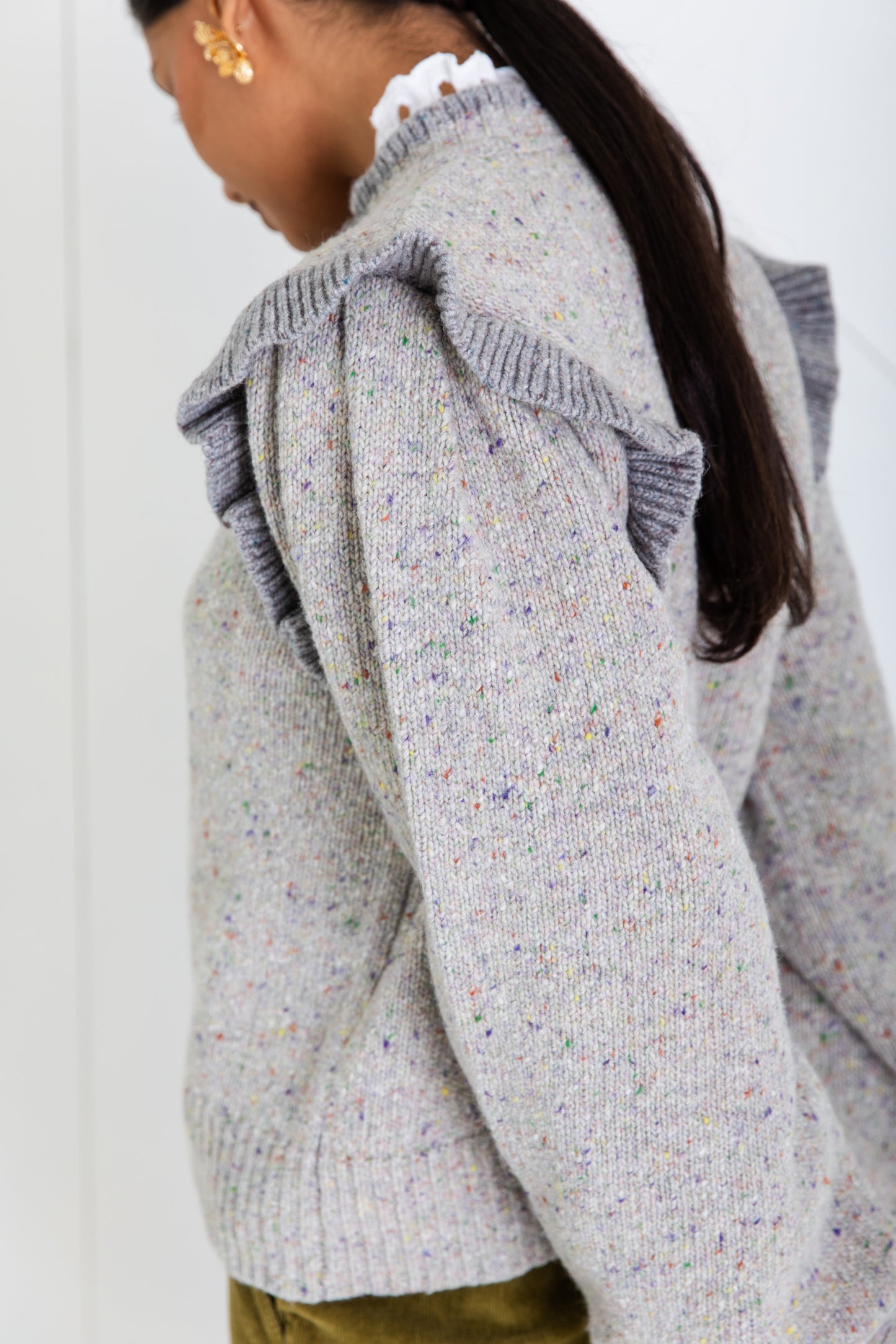 Delphie Knit Jacket - Mist