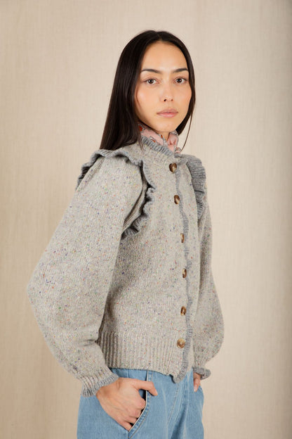 Delphie Knit Jacket - Mist