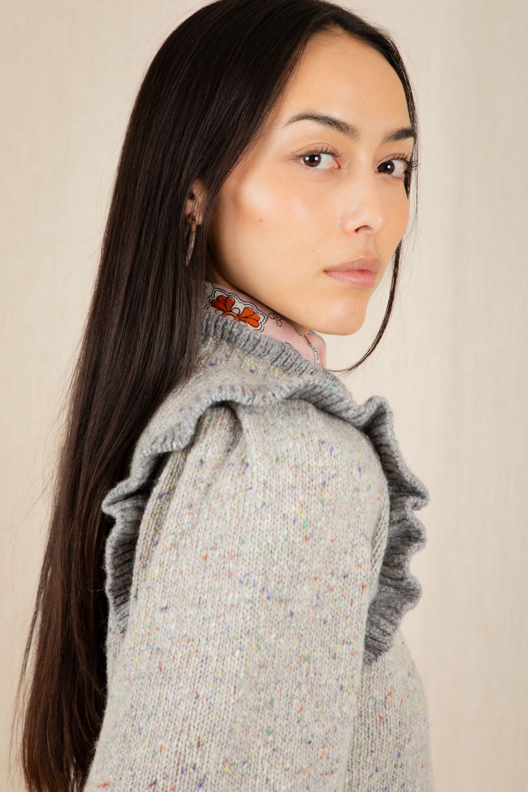 Delphie Knit Jacket - Mist