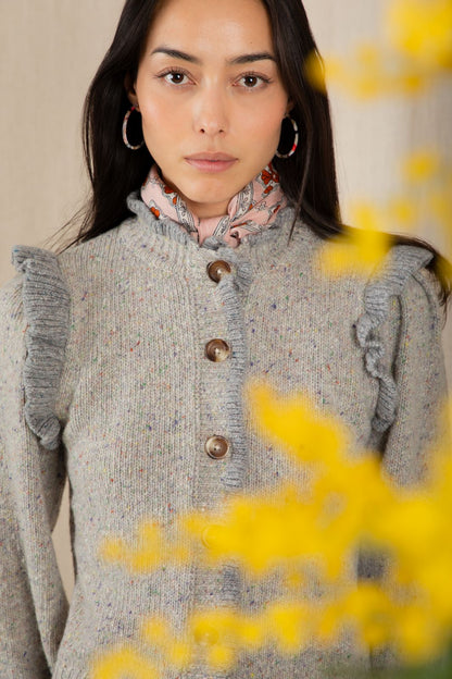 Delphie Knit Jacket - Mist