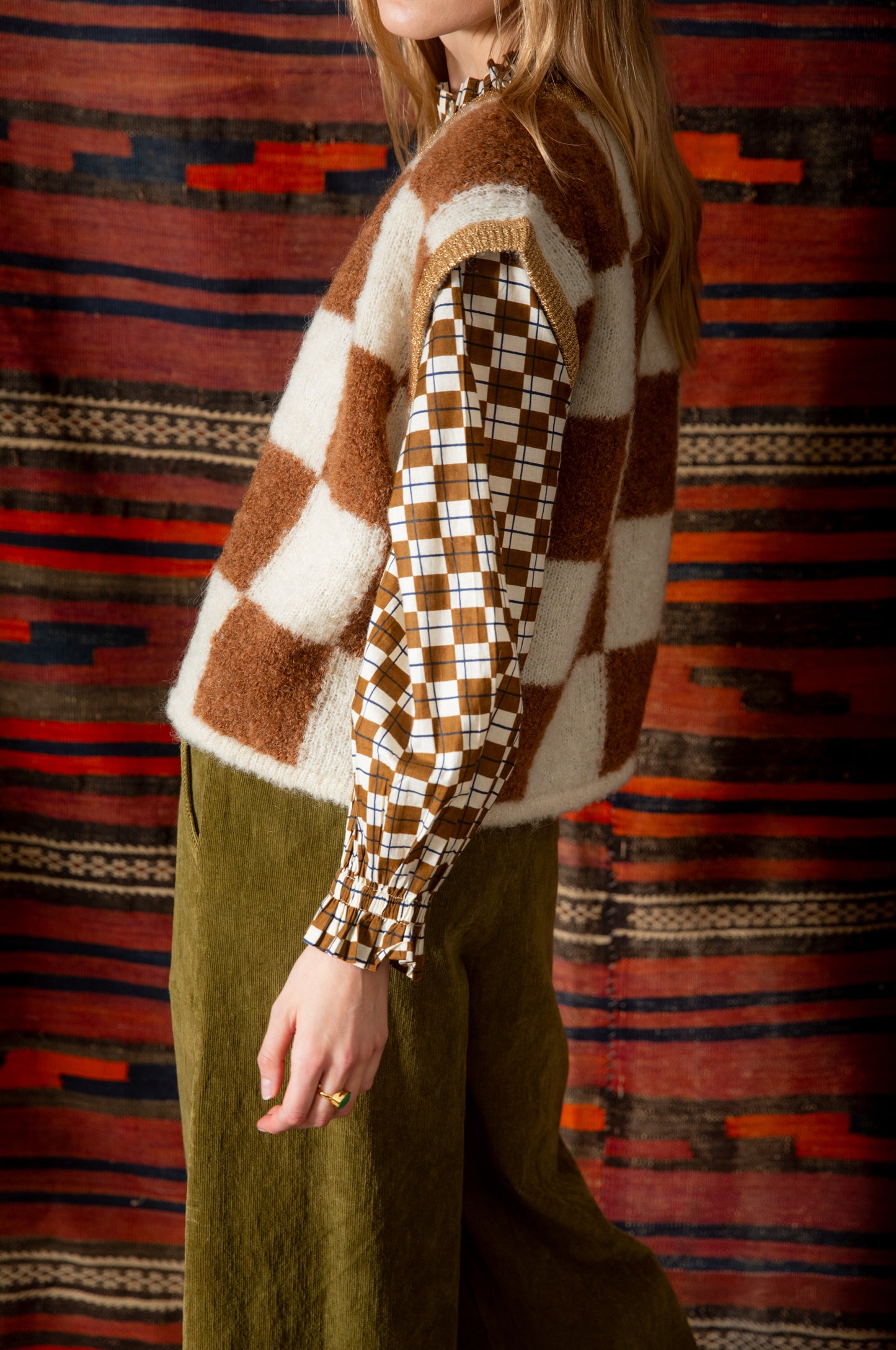 Earl Gilet - Camel