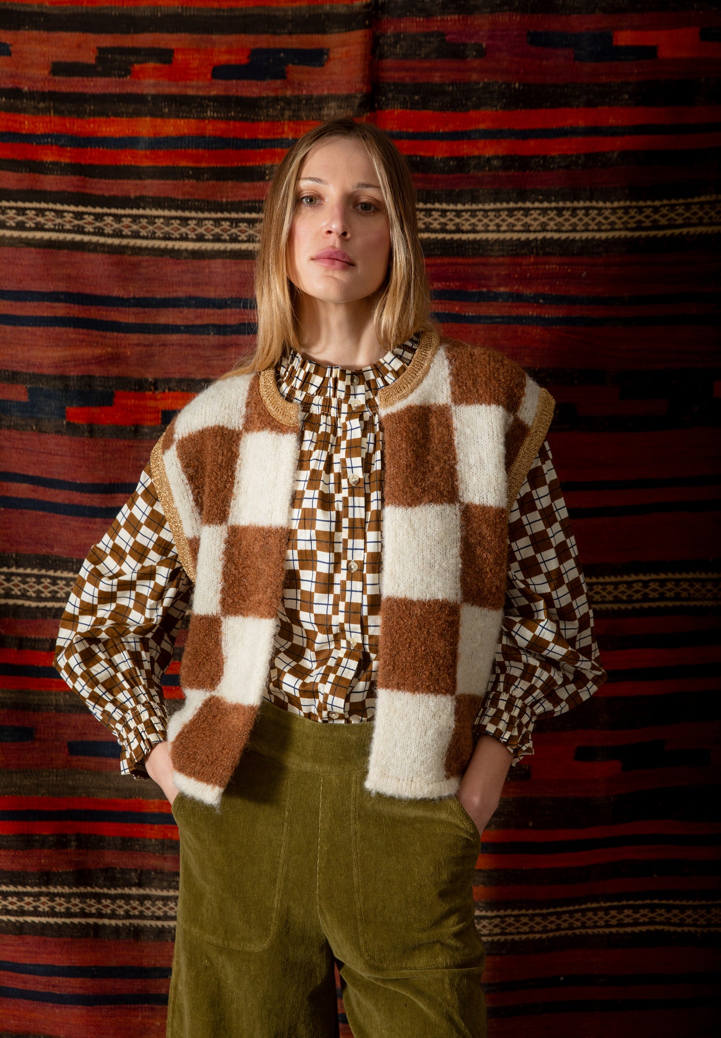 Earl Gilet - Camel