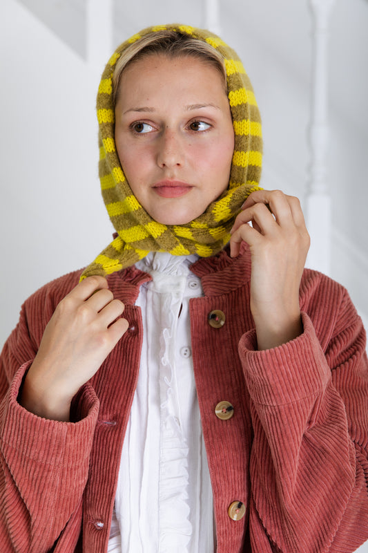 Elizabeth Triangle Scarf - Pine