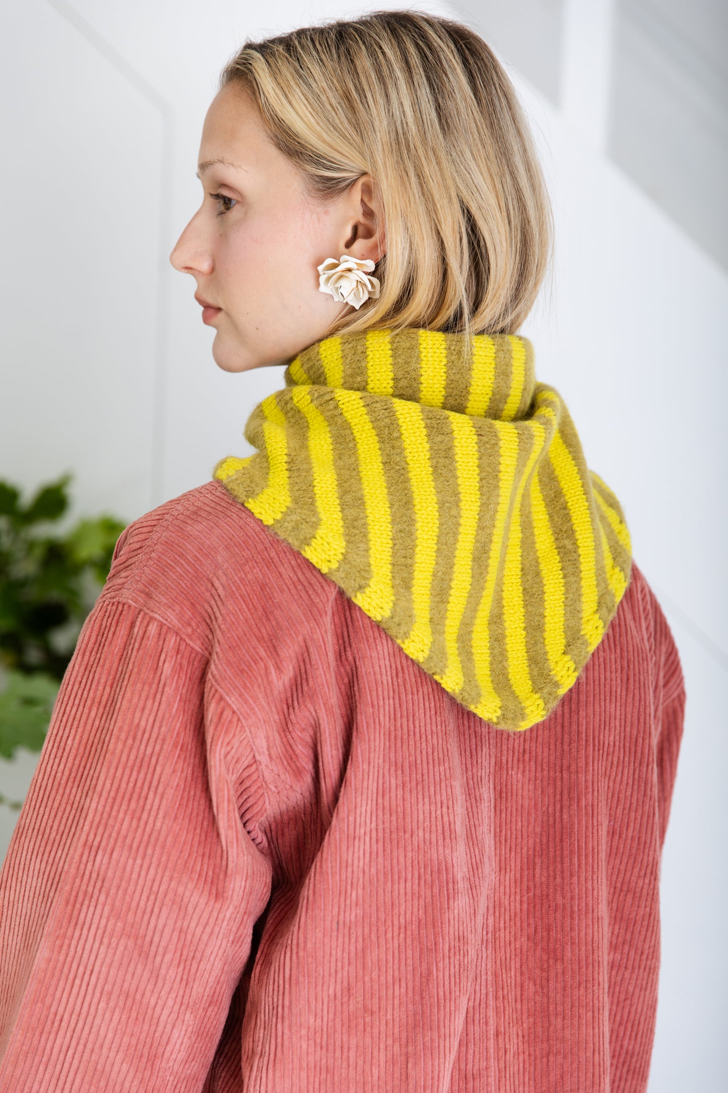 Elizabeth Triangle Scarf - Pine