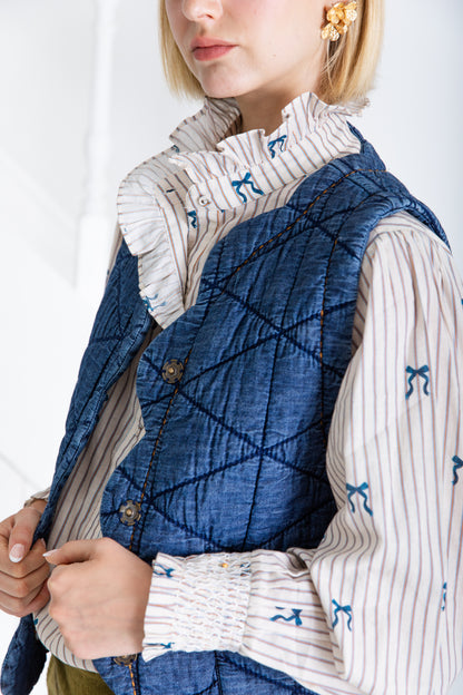 Estelle Gilet - Denim