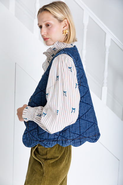 Estelle Gilet - Denim