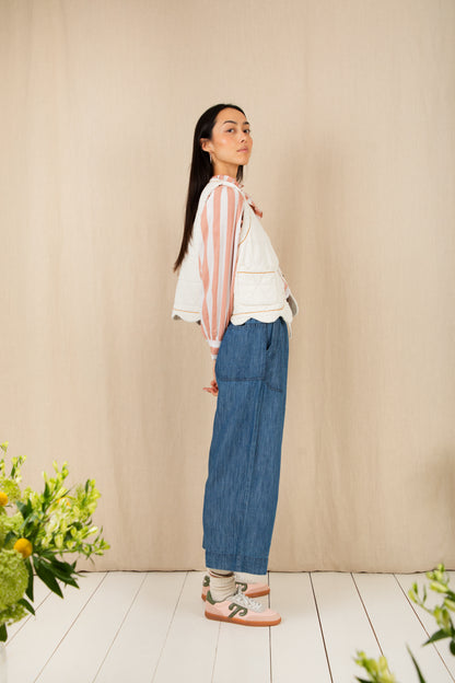 Estelle Gilet - Ecru