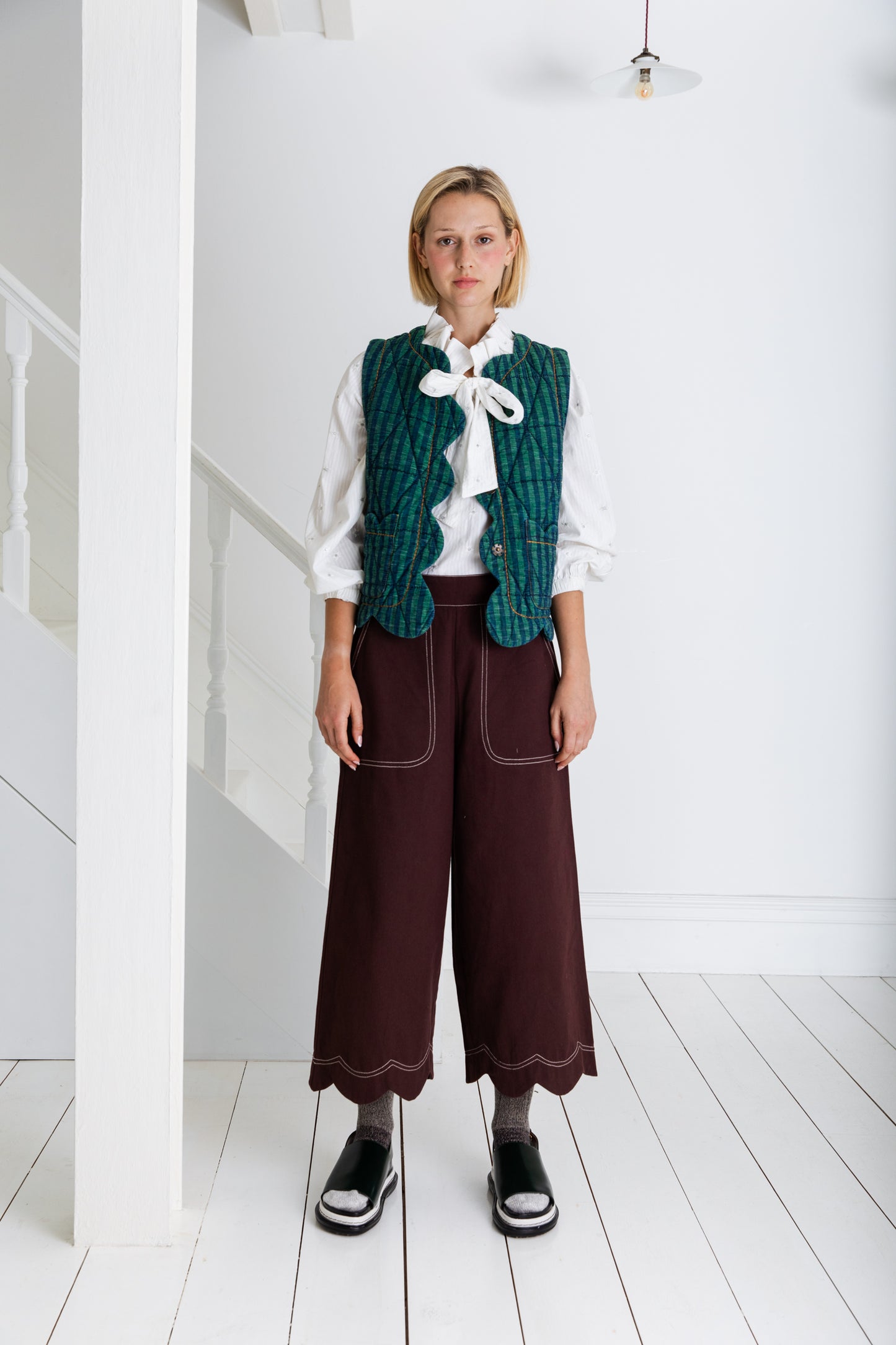 Estelle Gilet - Fir / Midnight