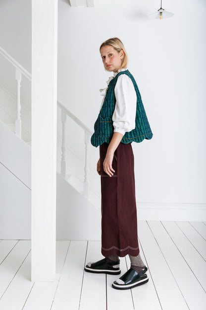 Estelle Gilet - Fir / Midnight