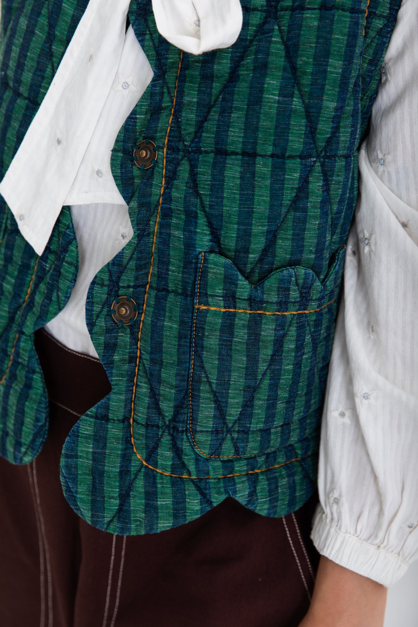 Estelle Gilet - Fir / Midnight