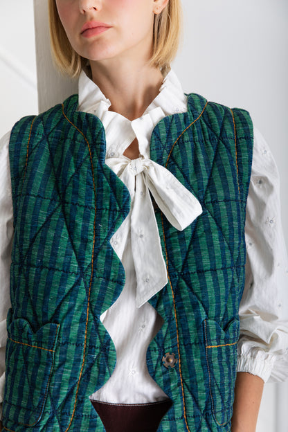 Estelle Gilet - Fir / Midnight