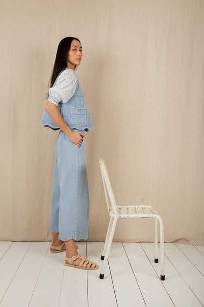Estelle Gilet - Ice Blue