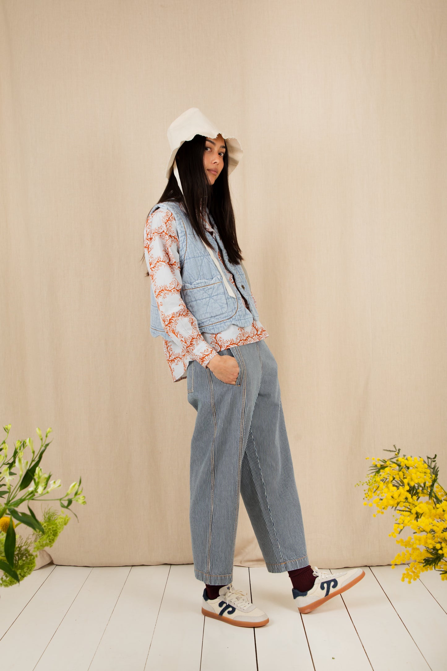 Estelle Gilet - Ice Blue