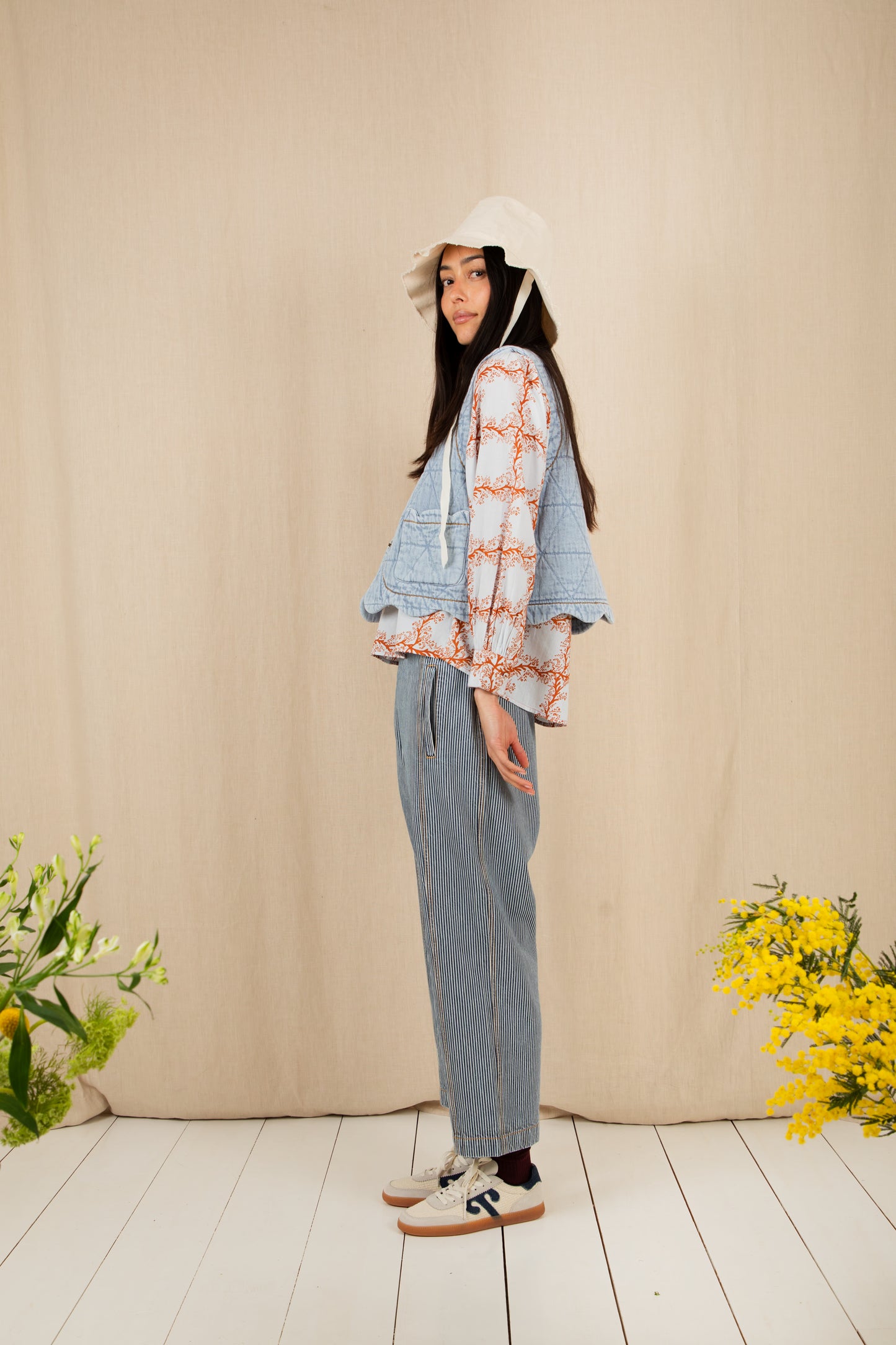 Estelle Gilet - Ice Blue