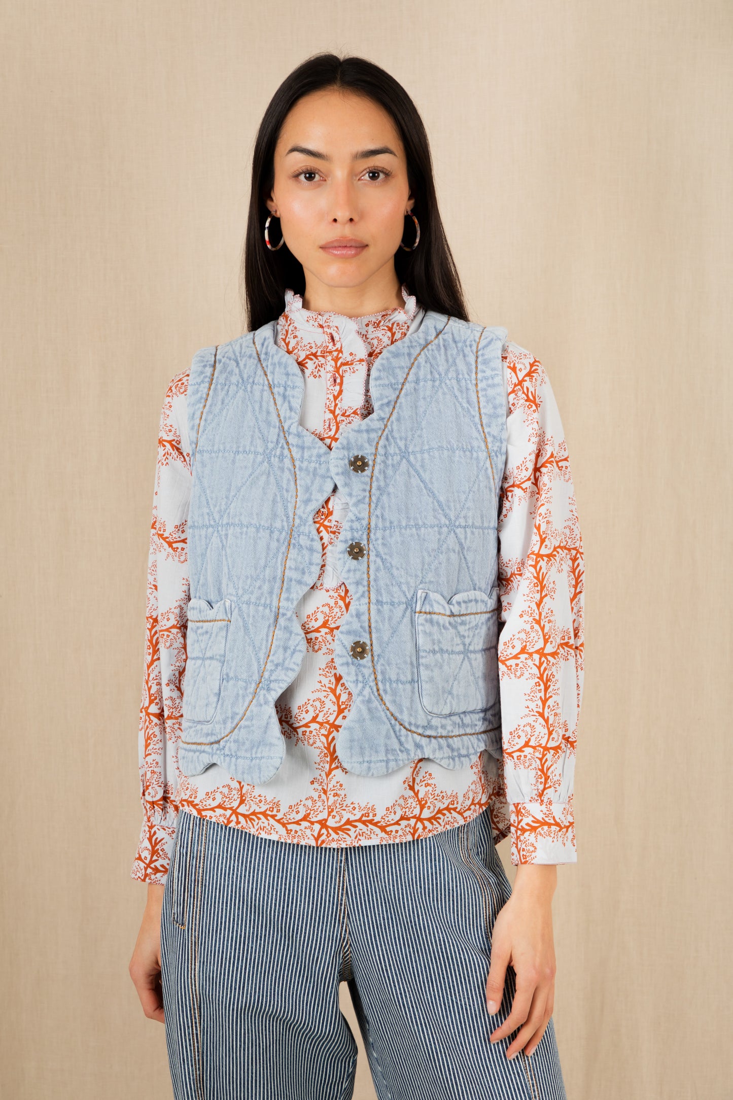 Estelle Gilet - Ice Blue