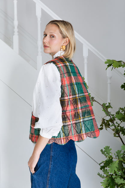 Estelle Gilet - Rose / Fir