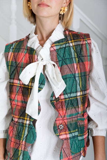 Estelle Gilet - Rose / Fir