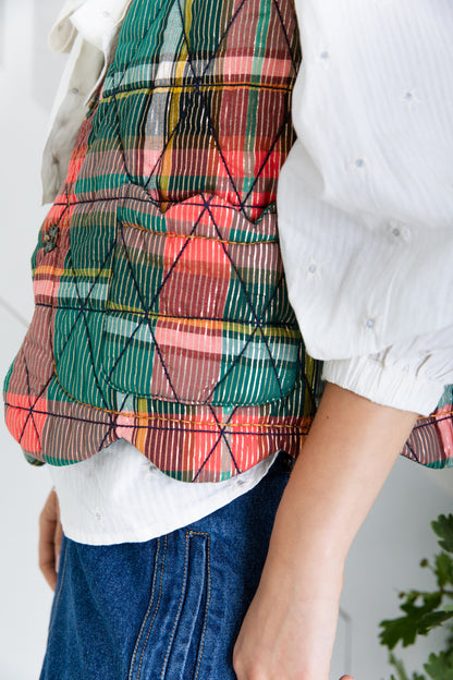 Estelle Gilet - Rose / Fir