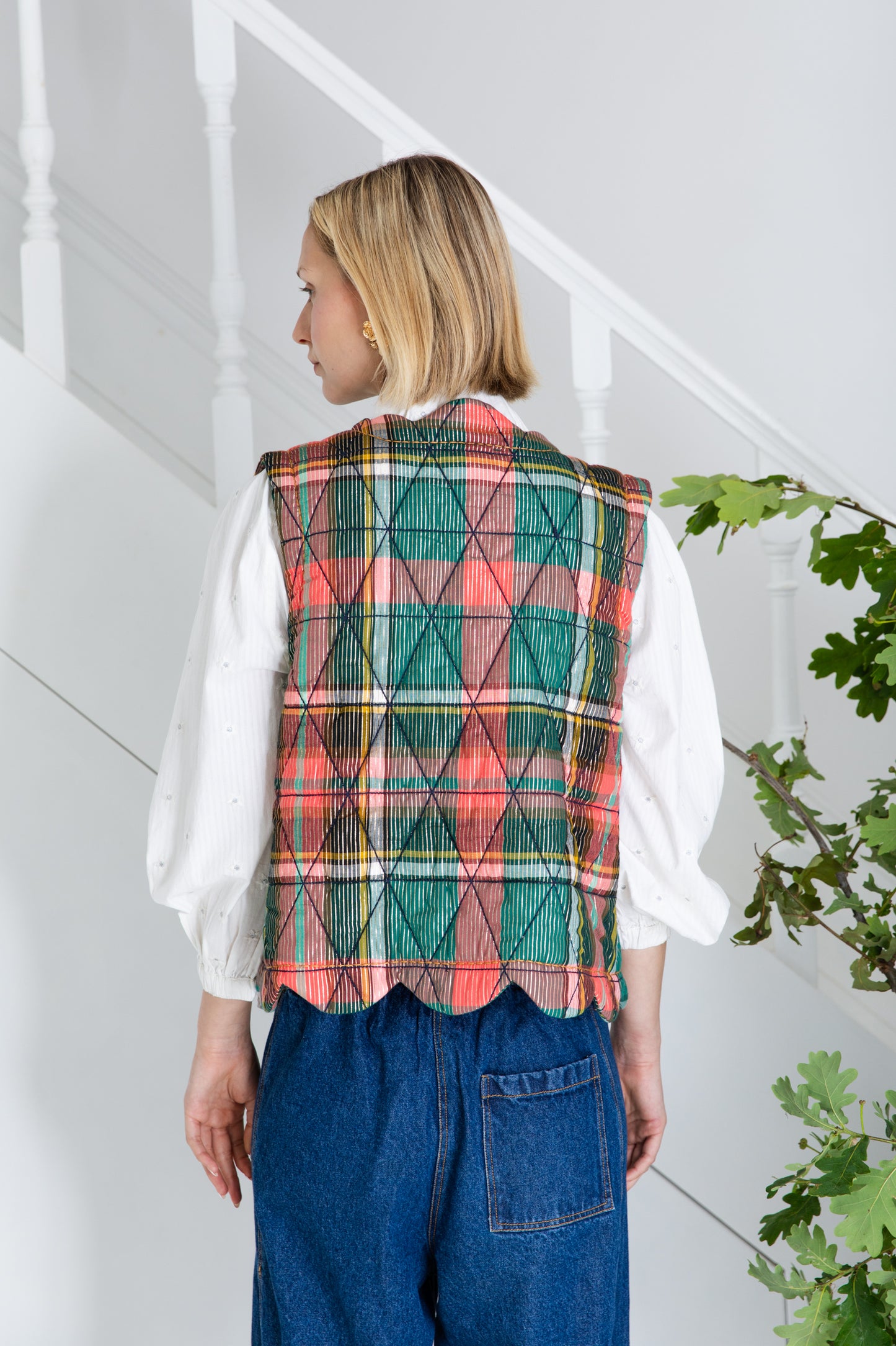Estelle Gilet - Rose / Fir