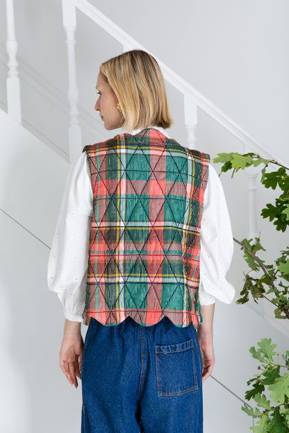Estelle Gilet - Rose / Fir