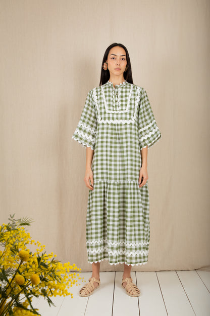 Fleurie Dress - Aloe