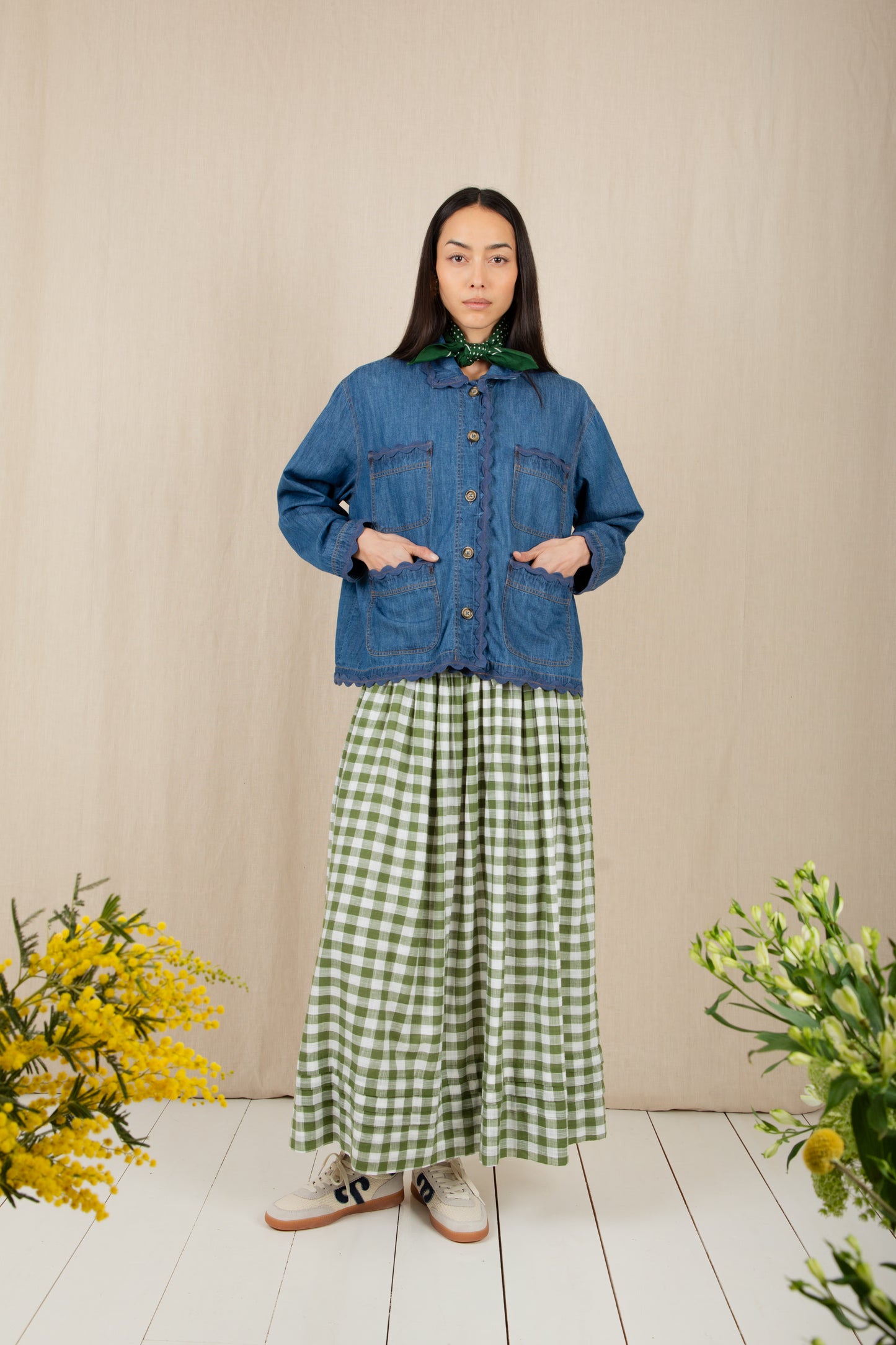 Florence Jacket - Denim Dark Wash