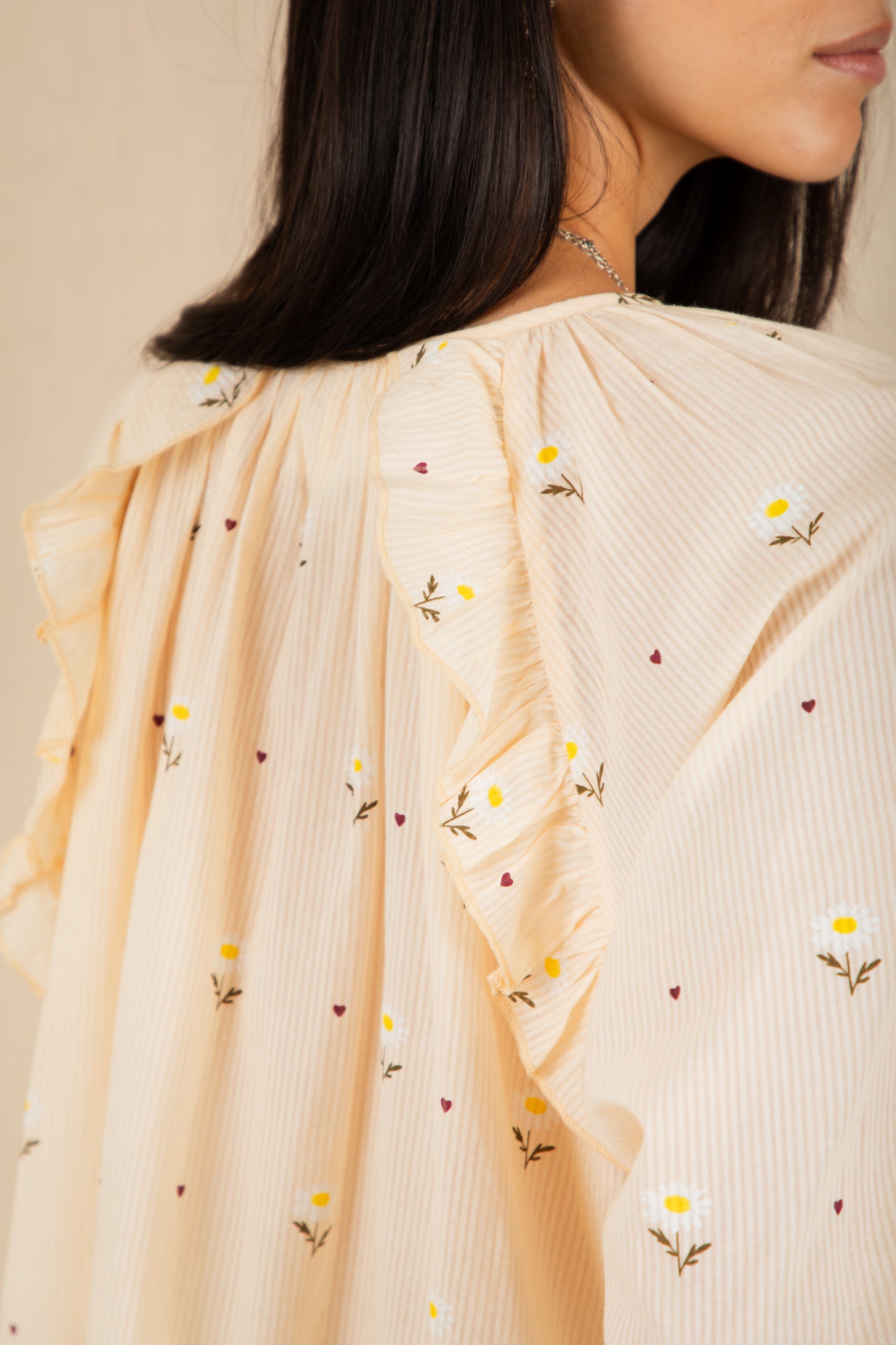 Florette Top - Peach