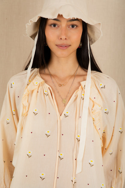 Florette Top - Peach