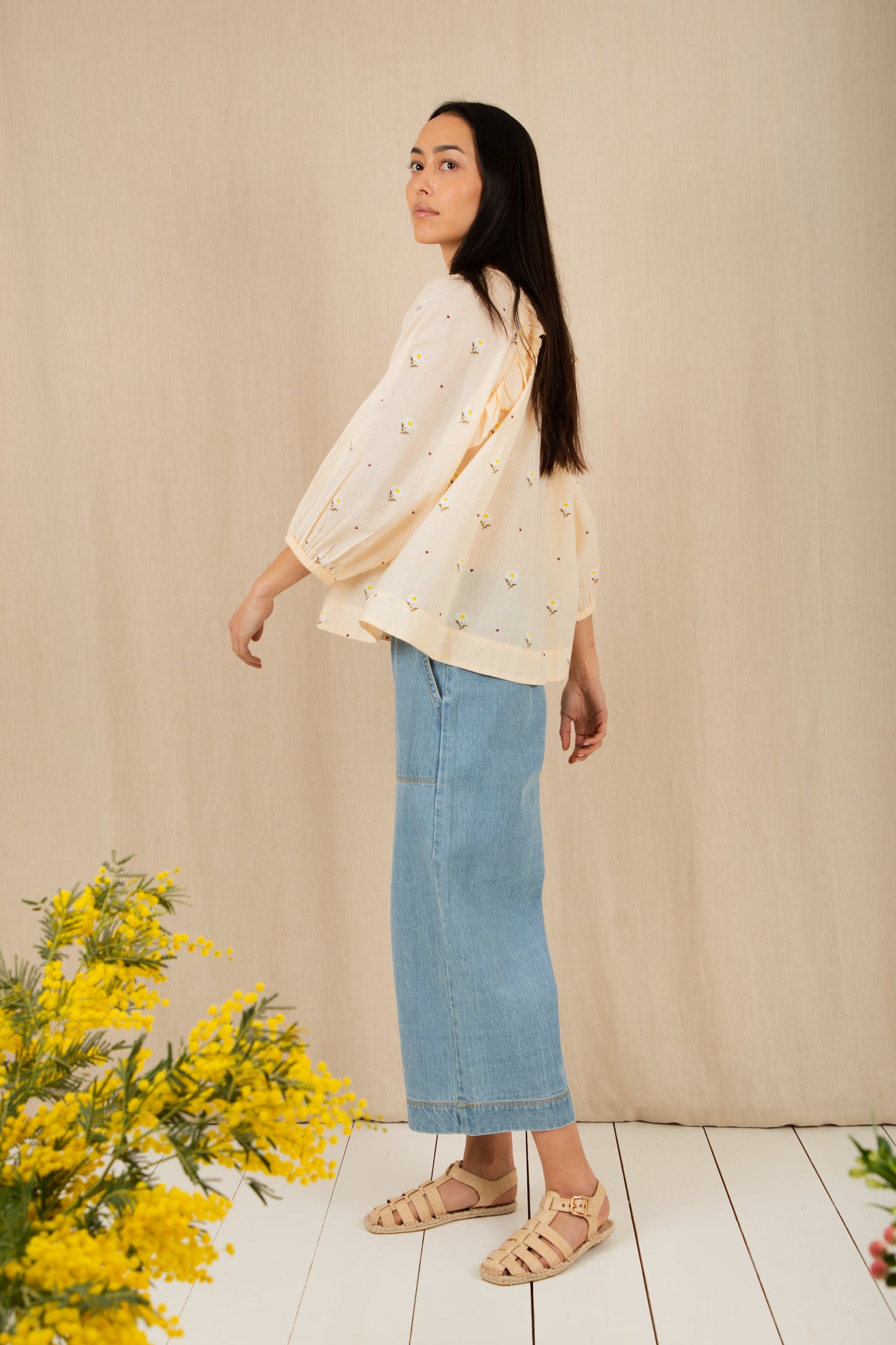 Florette Top - Peach